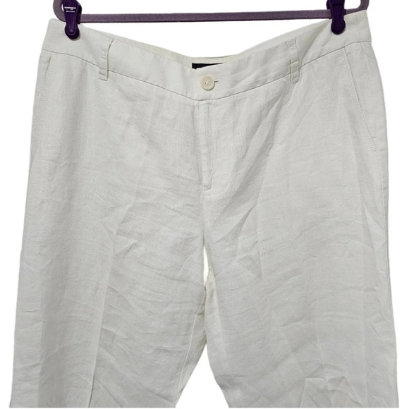 Liz Claiborne Sloan Linen Pants - Picture 2 of 7
